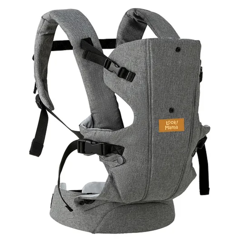 Meditive Baby Carrier – Ergonomic, Convertible, face-in and face-Out Front and Back Carry for Newborns