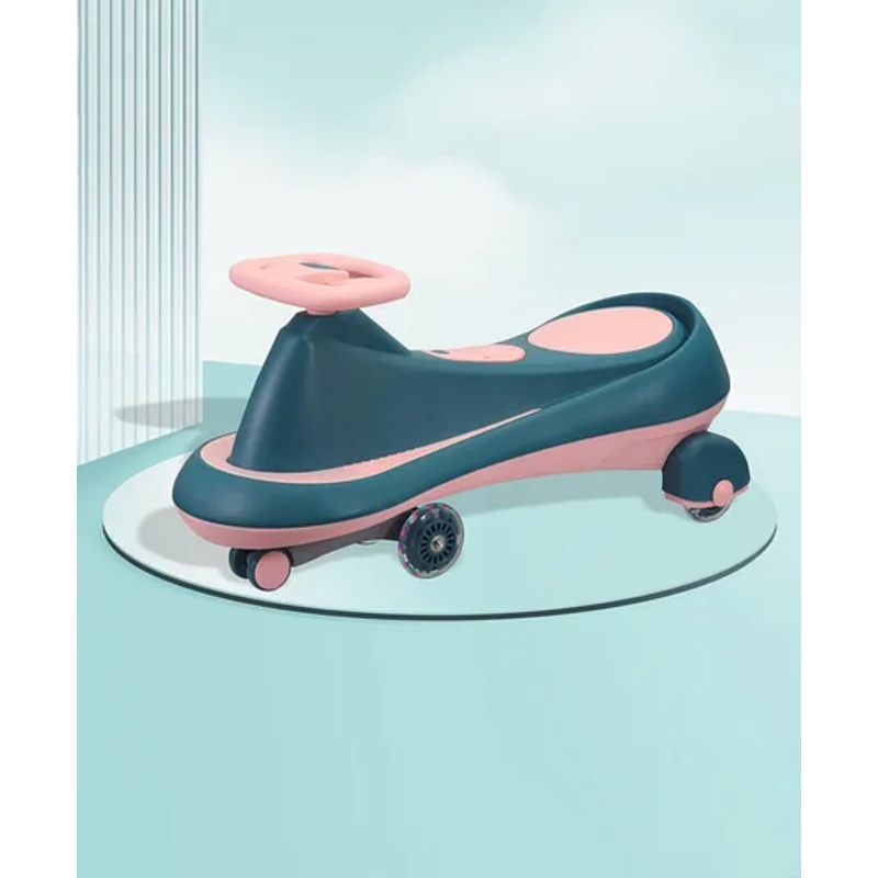 Pluto Drift Kids Swing Car with ABEC 7 Bearing & Music with PU LED Wheels – (Colour May Vary)