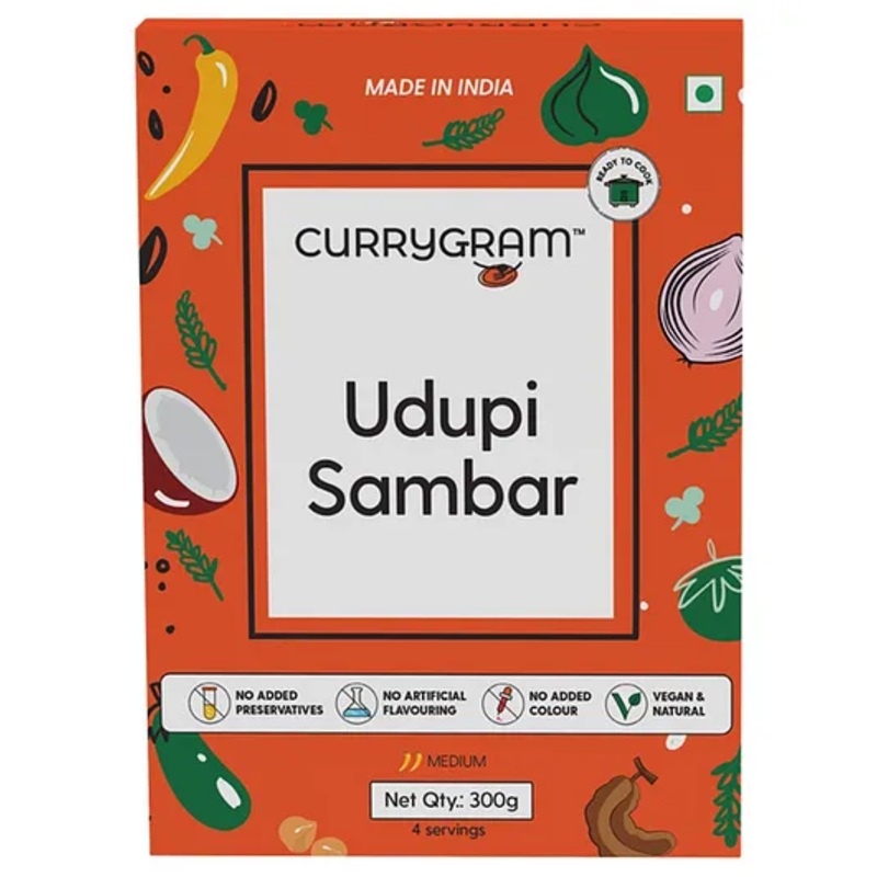 Conscious Food Currygram Udupi Sambar 300g