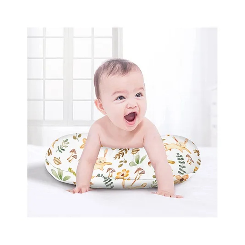Devico Soft Cotton Breastfeeding Pillow -Yellow