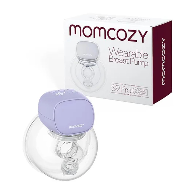 Momcozy S9 Pro Hands Free Single Breast Pump Purple