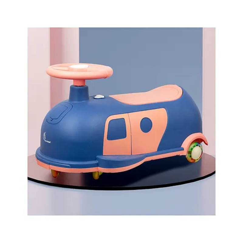 R for Rabbit Iya Iya Caravan Swing Car With Led Wheels & ABEC7 Bearing – Blue