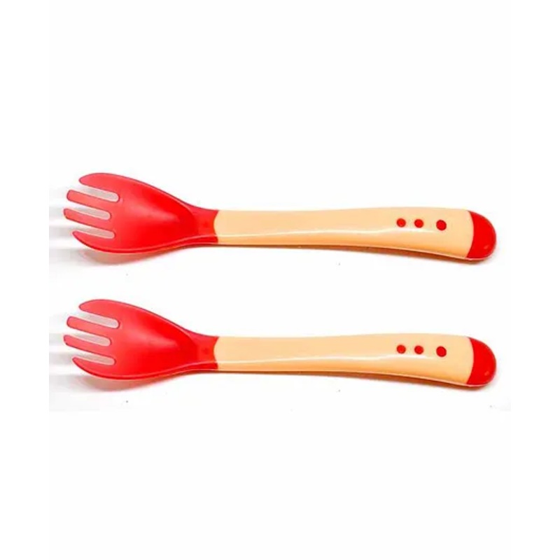 The Little Lookers Temperature Sensing Fork Pack Of 2 – Red