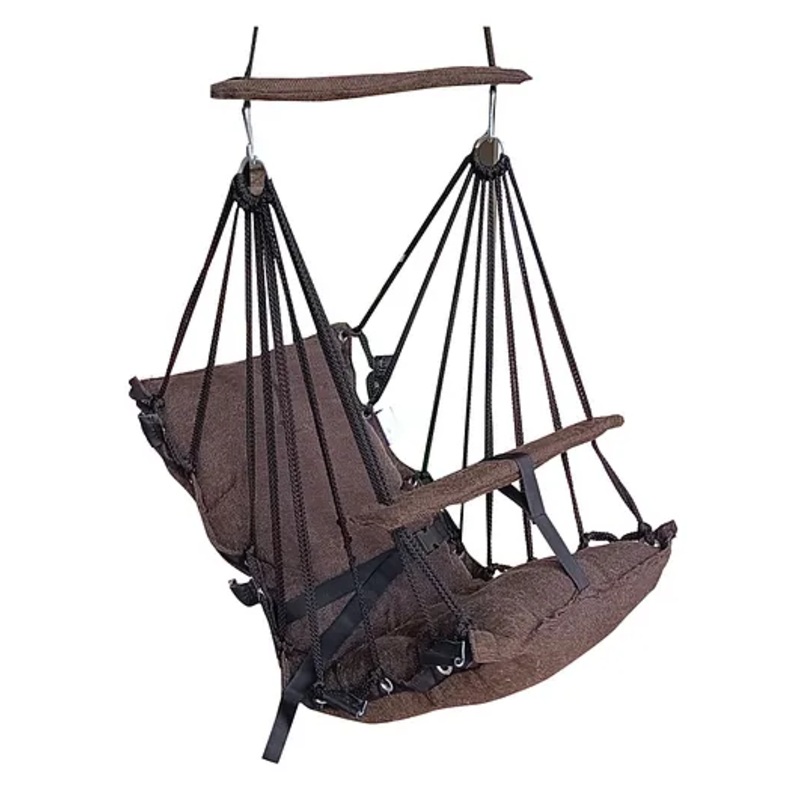 Wishing Clouds Piccolo Jute Baby Swing – Brown