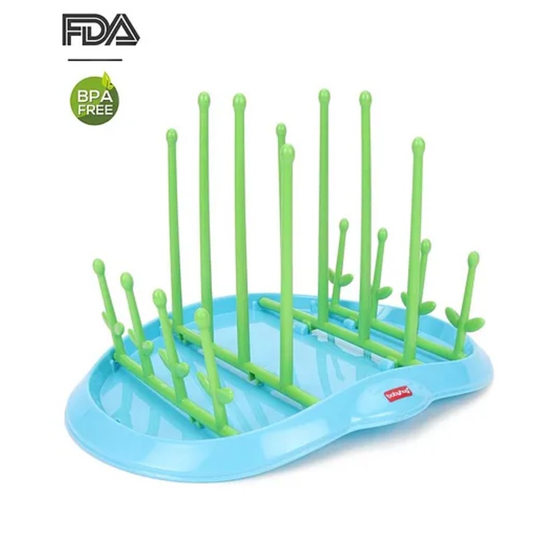 Babyhug Bottle Organizer Cum Drying Rack – Blue