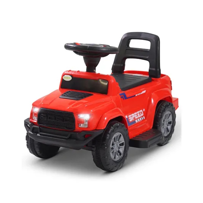 Baybee Blaze Pro Rechargeable Battery Operated Jeep for Kids, Ride on Toy Kids Car with Music, LED Light & Backrest, Baby Big Electric Jeep Battery Car for Kids (Red)