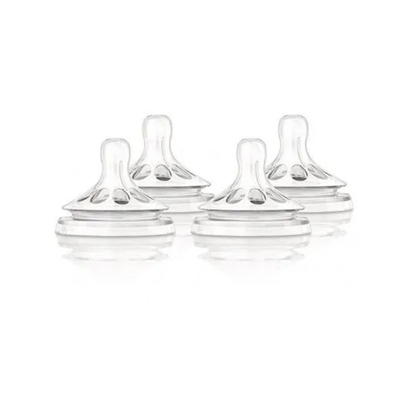 Ibhejo Philips Avent Natural Nipple Fast Flow – Pack Of 4