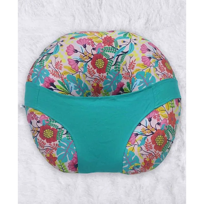 Kradyl Kroft 5 in 1 Baby Feeding Pillow Or Nursing Pillow  – Mixed Flora