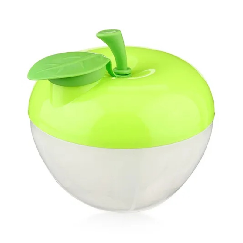 Apple Shaped Milk Powder Container – Green