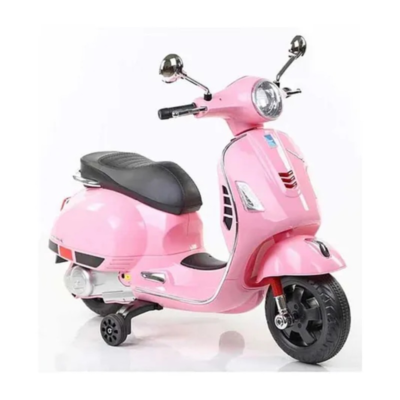 Ayaan Toys Vespa Ride On Scooter with Foot Accelerator – Pink