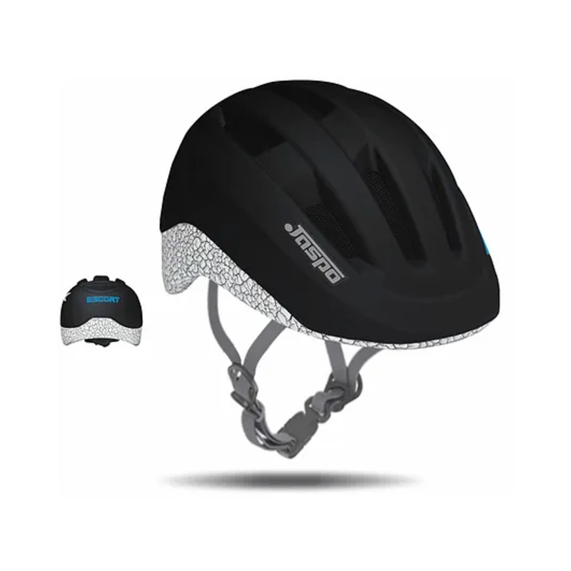 jaspo Escort Multi Utility Sports Helmet for Cycling, Skating, Skateboarding (Blue, Large)