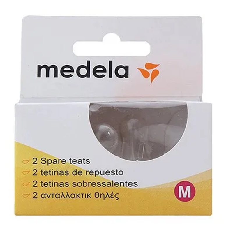 Medela – Spare Teats Medium Size – Pack of 2
