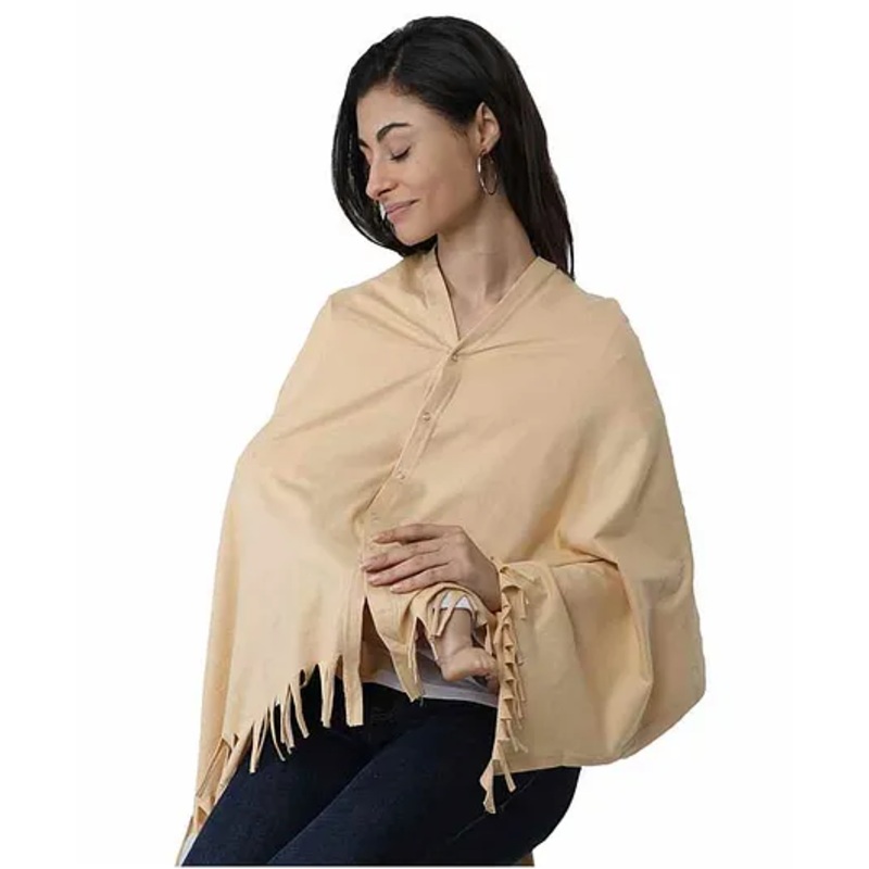 Nene Breast Multipurpose 5 in 1 Cotton Nursing Cover – Beige