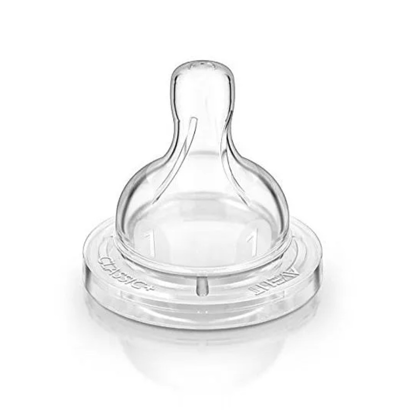 Philips Avent BPA Free Classic Newborn Flow Nipples – Pack Of 2