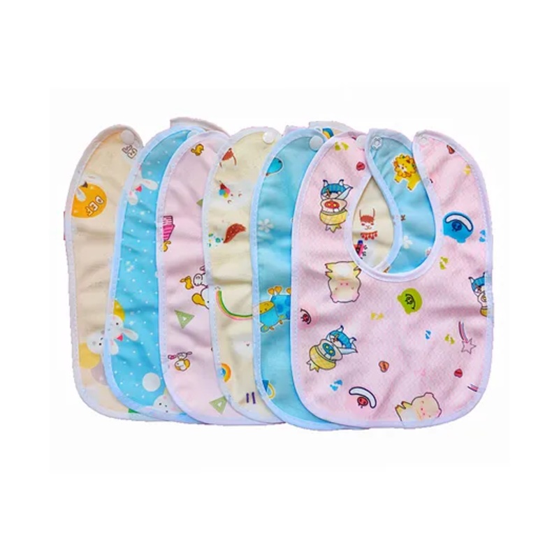 Tiny Tycoonz Cotton Bibs Pack Of 6 – Multicolor