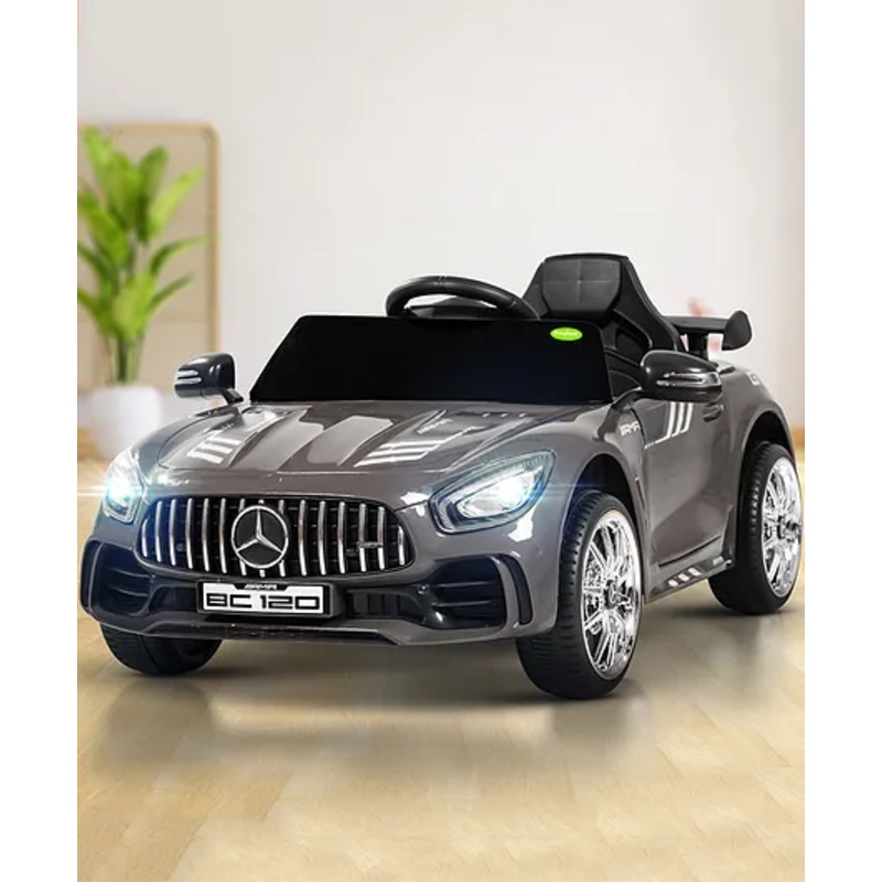 Baybee Spyder Pro Battery Operated Car for Kids, Ride on Kids Car with Music & Light, Baby Big Car Rechargeable Battery Car, Electric Car for Kids – Ash