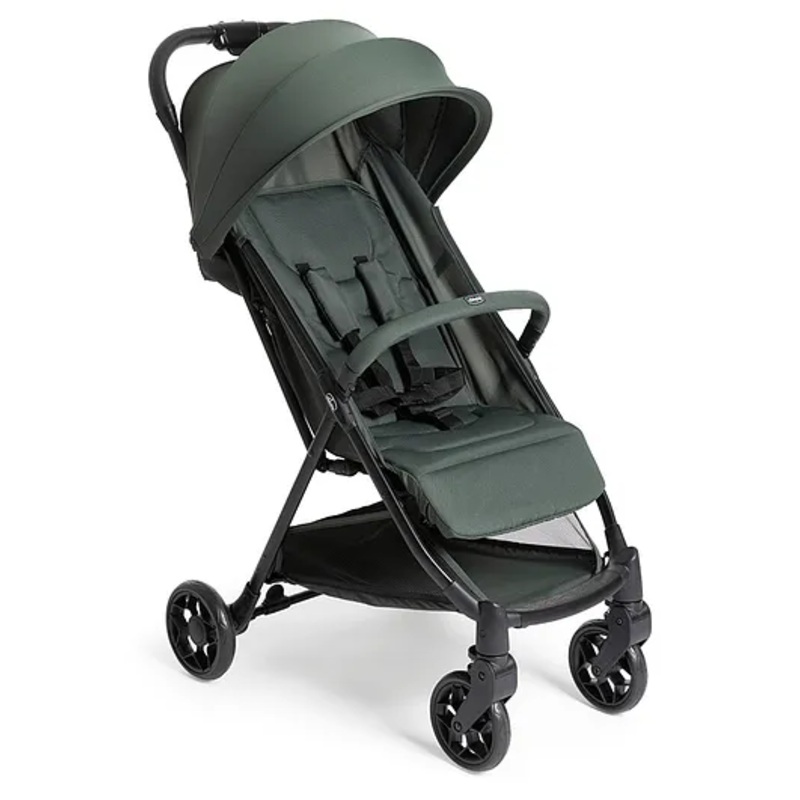 Chicco Urbino Evergreen Stroller With Smart Folding & Protective Canopy – Green