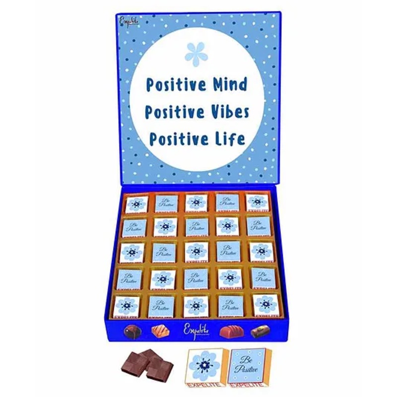 Expelite Be Positive Be Happy Chocolate Gifts Box – 400gm