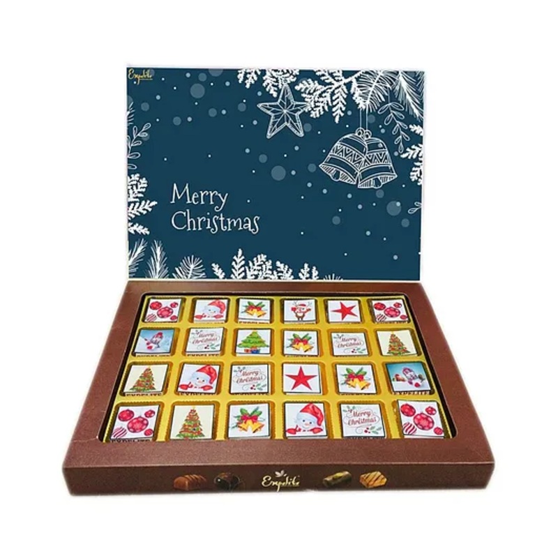 Expelite Merry Christmas Celebration Chocolate Gift Box – 400 gm