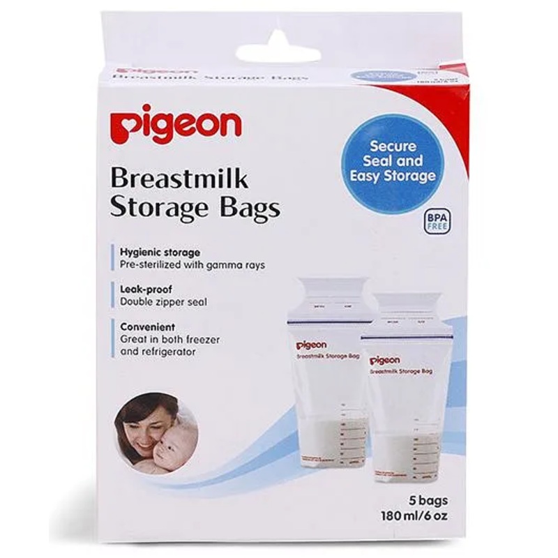 Pigeon Breast Milk Storage Bag Pack Of 5 – 180 ml