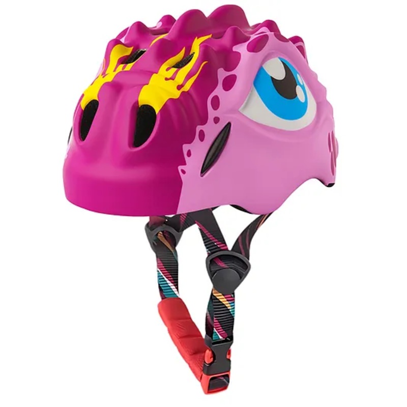 Headzup Feisty Flyer 3D Cycling Skating Helmet | Age 3-12 | Adjustable Size (Pink)