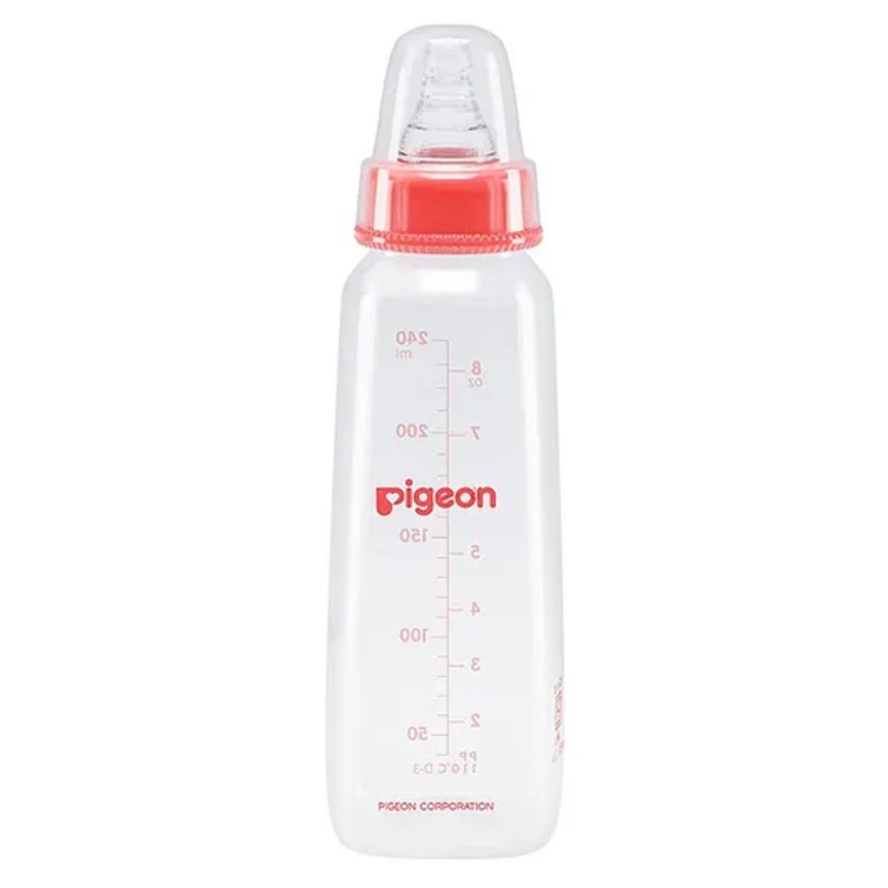 Pigeon Anti Colic Peristaltic Nursing Bottle Red – 240 ml