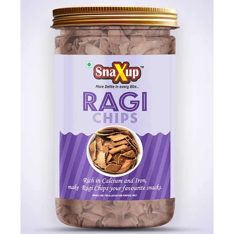 SnaXup Healthy Snacks For Kids Ragi Chips 150 g