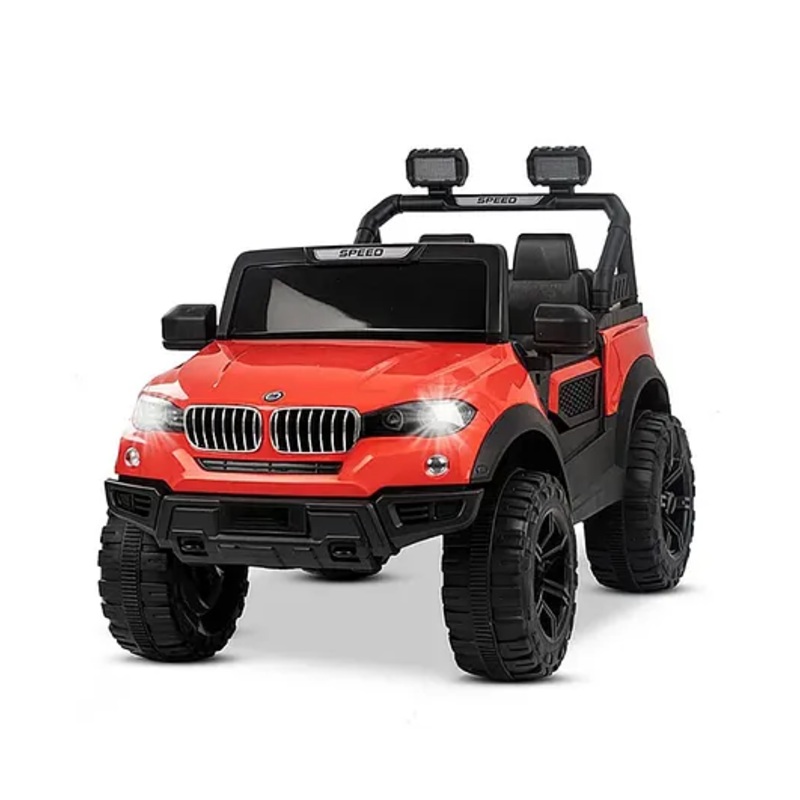 Ayaan toys 888 Renegade Battery Operated Jeep for Kids, Ride on Toy Kids Car with Windshield Light    Music  Baby Rechargeable Battery Car  Electric Jeep Car for Kids – RED