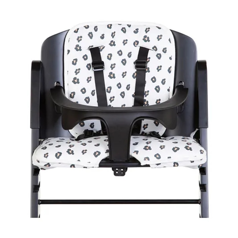Childhome Evosit High Chair Cushion – Jersey – Leopard