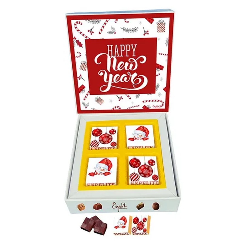 Expelite Happy New Year Chocolate Gift Box – 200 gm