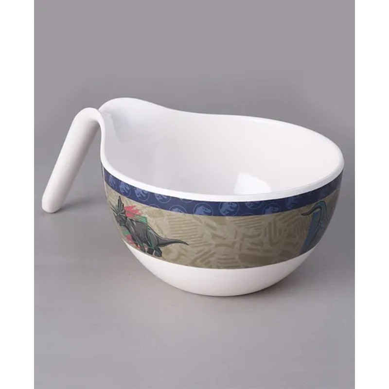 Servewell Maggie Bowl Jurassic World Theme – Grey (Color and design may vary)