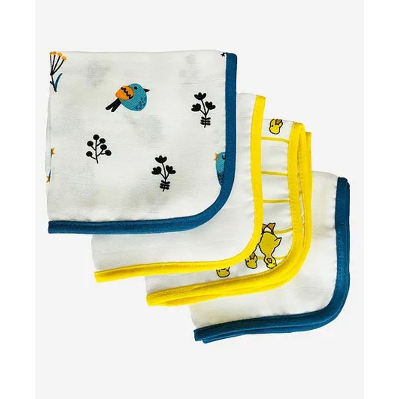 Tiny Lane Super Soft Washcloths Pack of 4