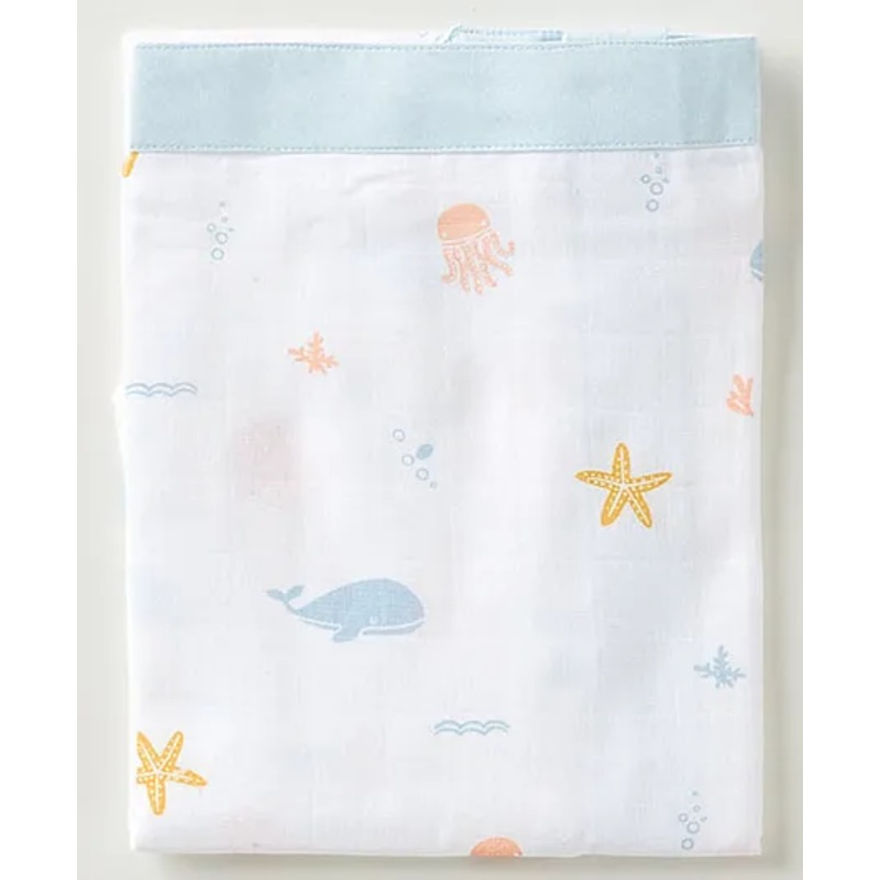 Aariro Organic Cotton Nursing Apron Under the Sea