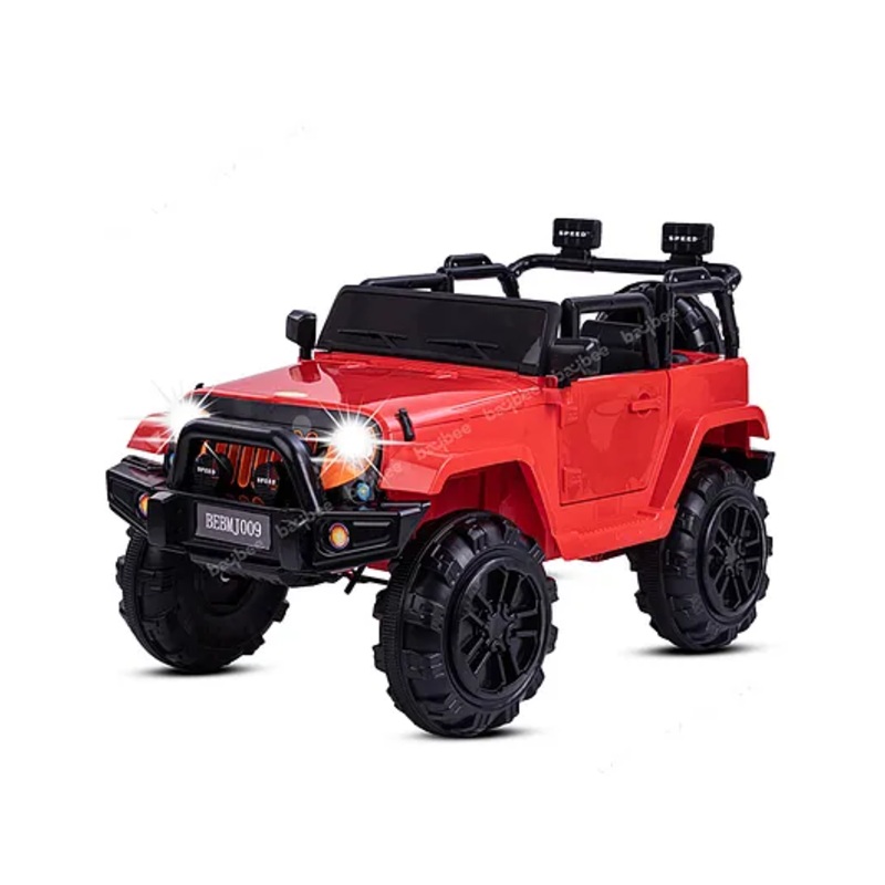 Baybee Offroader Rechargeable Battery Operated Ride On Jeep With Remote Control & Music System – Red