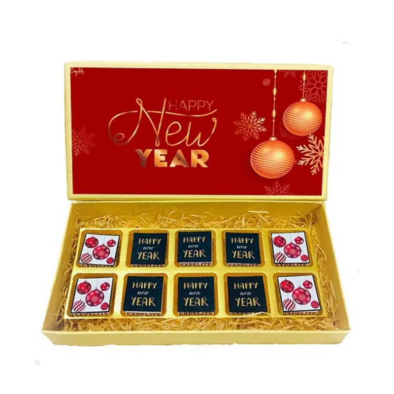 Expelite Happy New Year Celeberation Chocolate Gift Box  – 300 gm