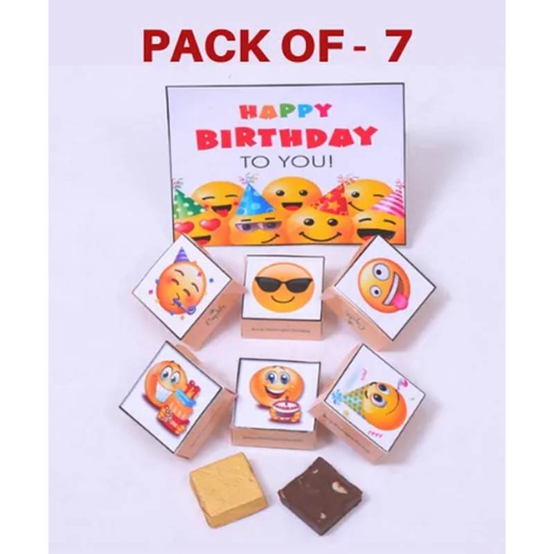 Expelite Smiley Theme Chocolate Gift Combo – 7 Pieces