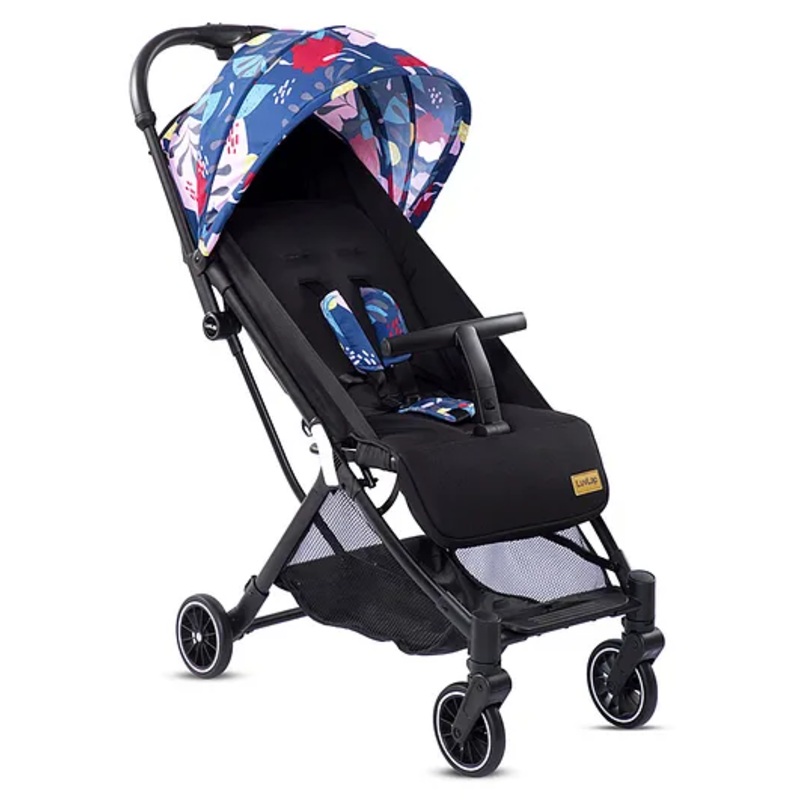 LuvLap Urbane Baby Stroller with Multi Level Recline – Multicolor
