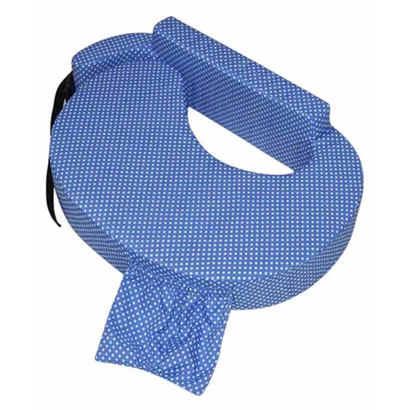 Oscar Home Feeding Pillow Dot Print – Blue
