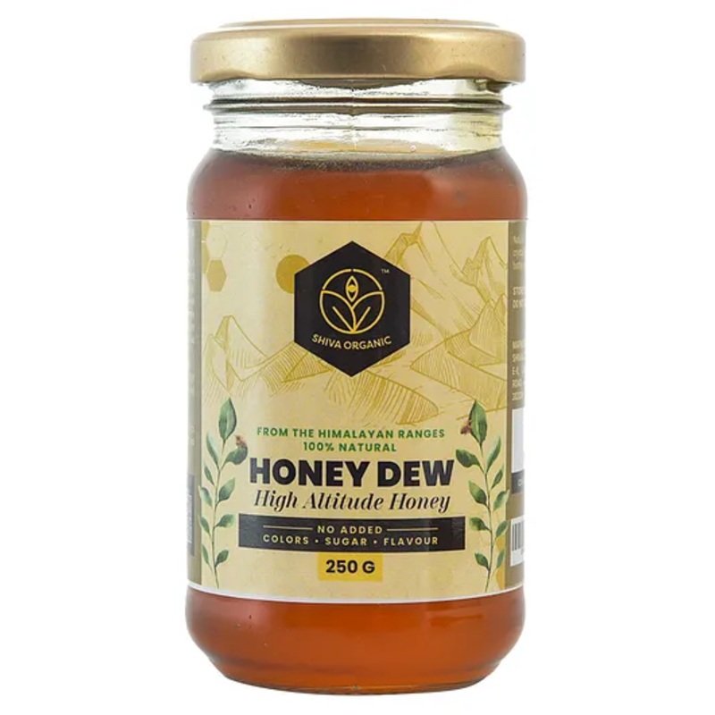 Shiva Organic Honey Dew High Altitude Himalyan Honey Pure and Natural – 250 g