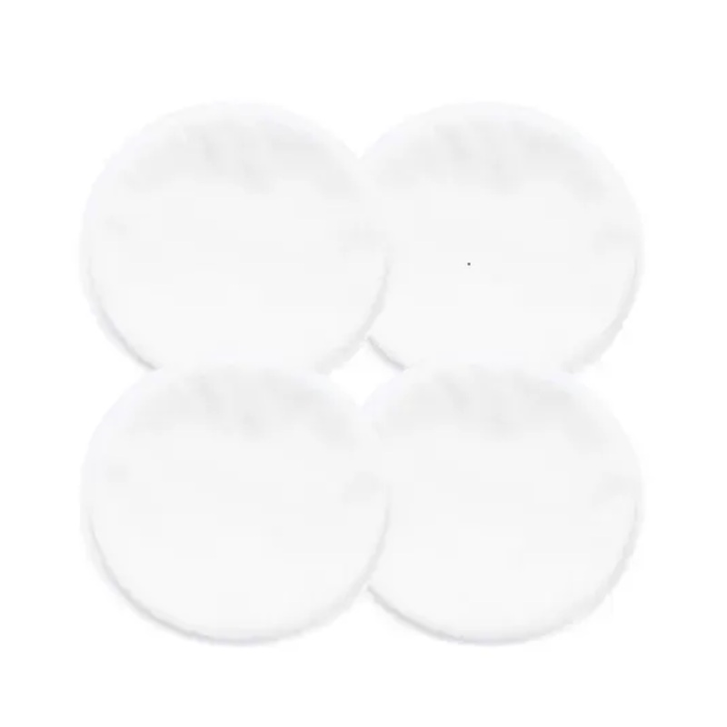 AEREX Reusable Maternity Feeding Pads Washable Nursing Breast Pads Nipple Pads for Women Leak Proof for Breastfeeding Moms (Pack of 4)