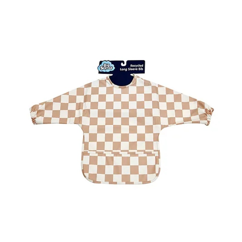 Big Softies Recylced Long Sleeve Bib – Brown