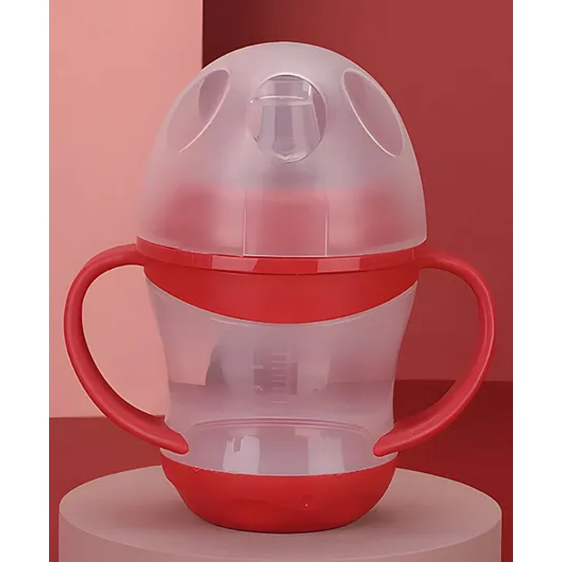 Cozy Vibes Baby Milk Bottles Colic Anti New Born Set Plastic Fountain Sippers Sets Drinking Free Feeding Bottle for Babies Pack of 1 Color May Vary – 160 ml