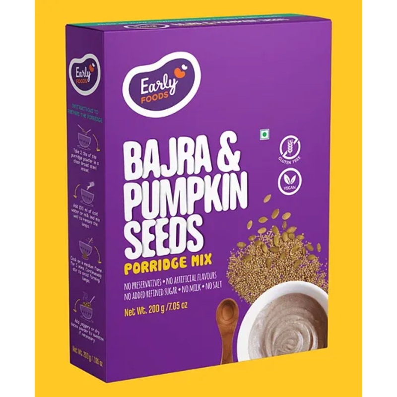 Early Foods Bajra Pumpkin Seeds Porridge Mix 200g