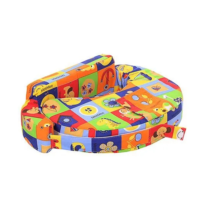 Mee Mee Pillow With Belt – Blue Orange