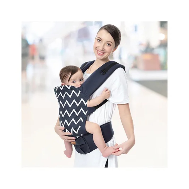 R for Rabbit Hug Me Ergo Baby Carrier for New Born Front and Back Carry Position Adjustable Belt Ergonomic Kangaroo Bags for 4 months to 2 years Kids Upto 15 Kg (Blue)