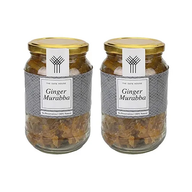 The Date House Ginger Murabba  (450gm Each – Pack of 2)