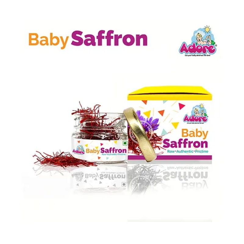 Adore Raw Pure Kashmiri Mongra Saffron Strands – 1 gm