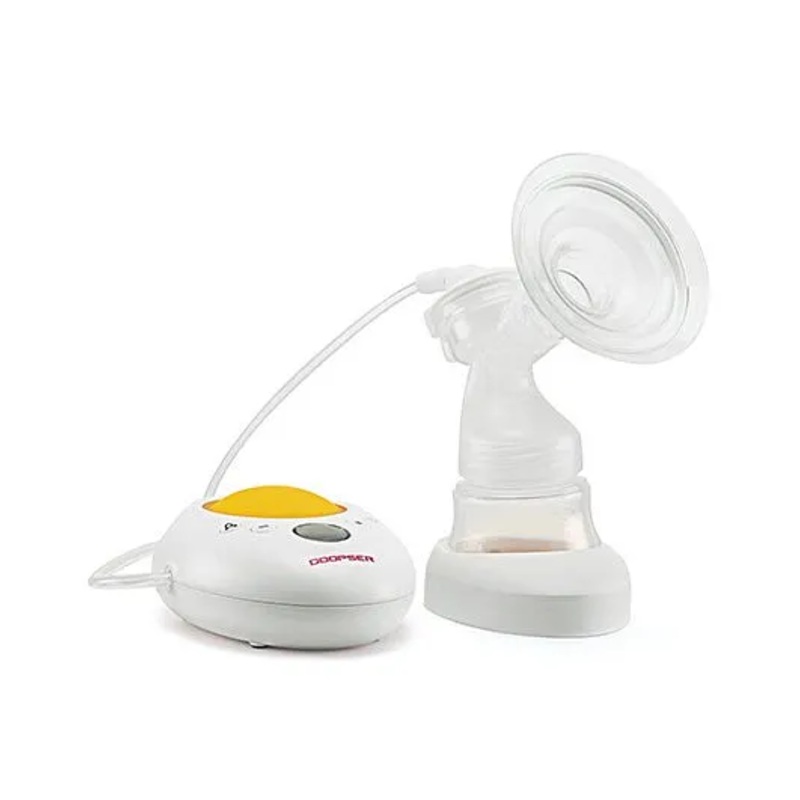 Doopser Single Bottle Silent Electric Breast Pump – Orange