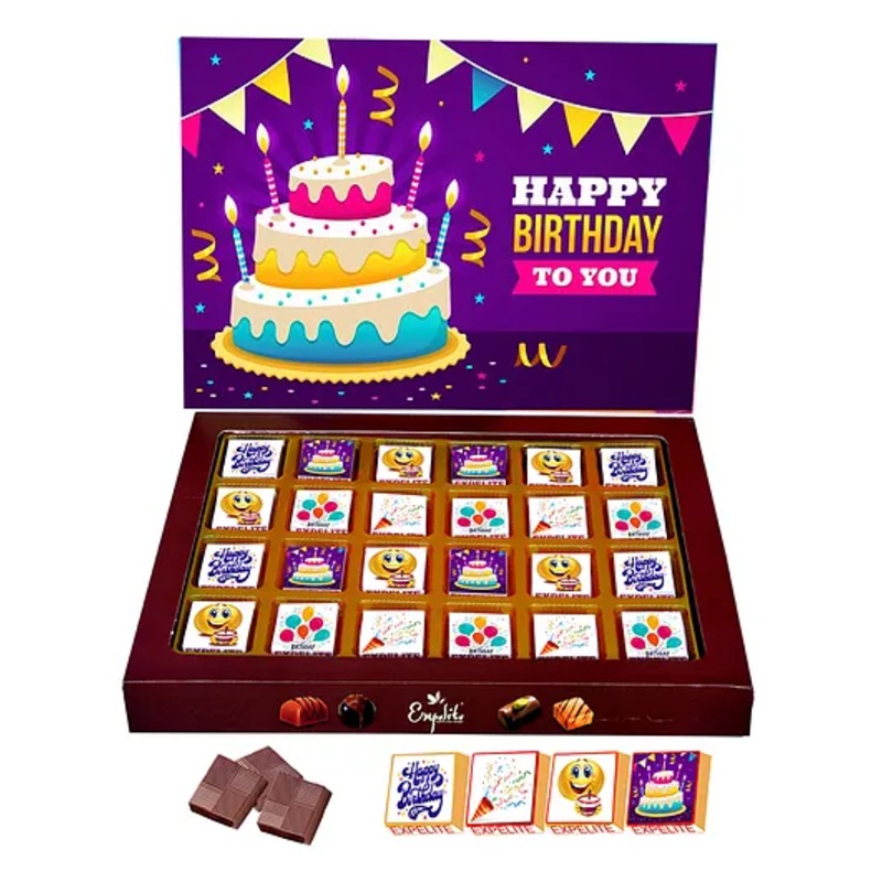 Expelite Chocolate Birthday Gift Pack – 500 gm