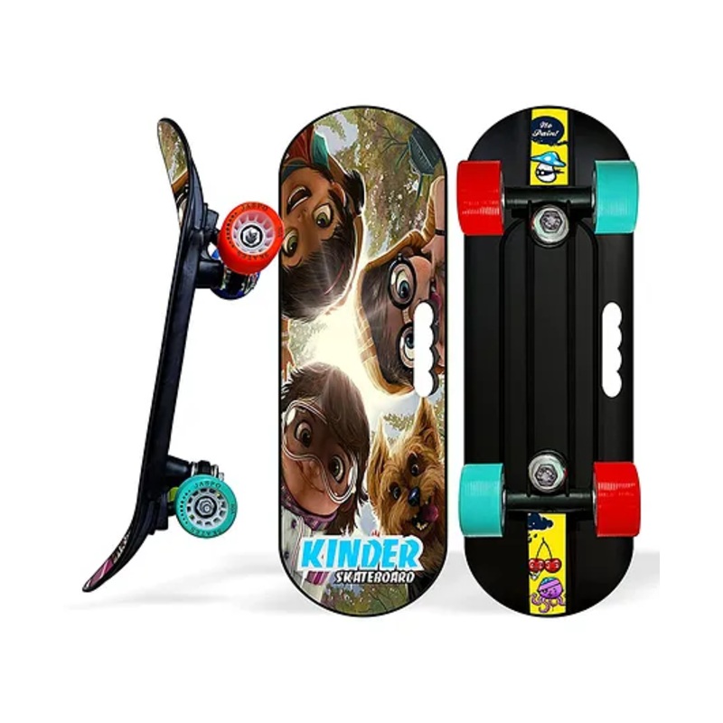 Jaspo Kinder Junior Skateboard – Multicolour